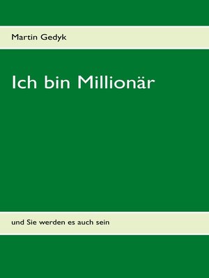 cover image of Ich bin Millionär